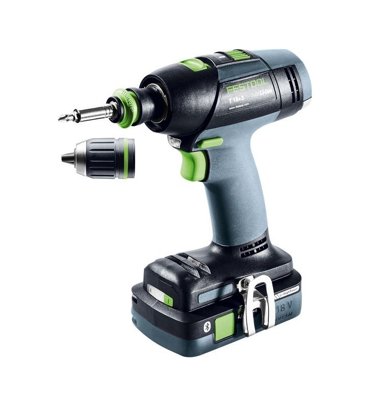Festool - Perceuse-visseuse compacte sans fil T 18+3 HPC 4,0 I-Plus