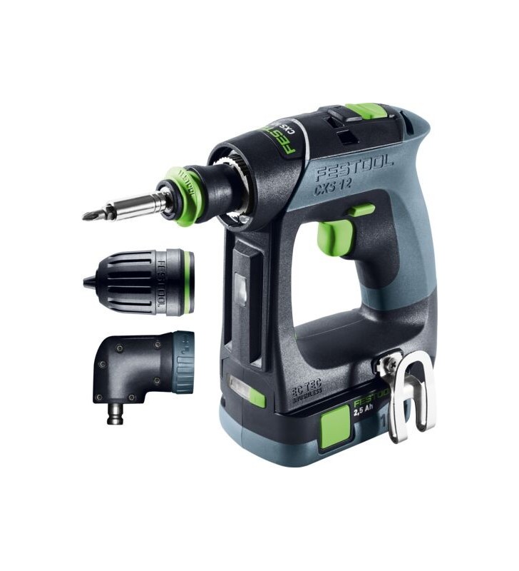 Festool - Perceuse-visseuse compacte sans fil CXS 12 2,5-Set