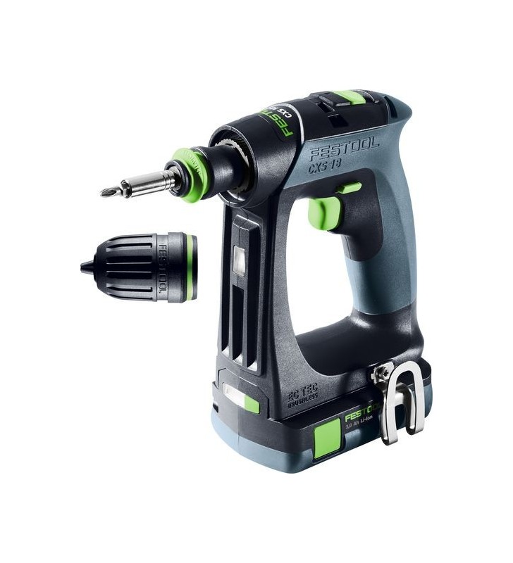 Festool - Perceuse-visseuse compacte sans fil CXS 18 C 3,0-Plus