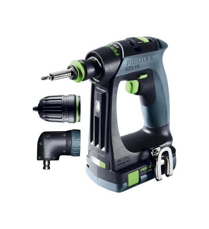 Festool - Perceuse-visseuse compacte sans fil CXS 18 C 3,0-Set
