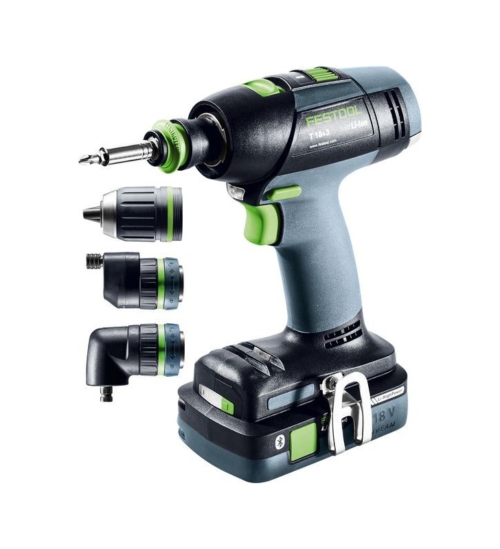 Festool - Perceuse-visseuse compacte sans fil T 18+3 HPC 4,0 I-Set
