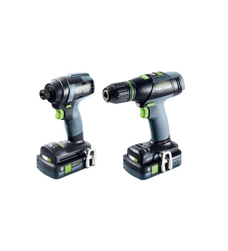 Festool - Kit perceuse-visseuse TID 18 HPC 4,0 I-Set T18