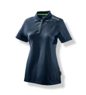 Festool - Polo bleu foncé dame POL-LAD-FT1-L
