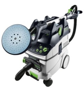 Festool - Kit ponceuse à bras et aspirateur LHS 2-M 225 EQ/CTM 36-Set PLANEX