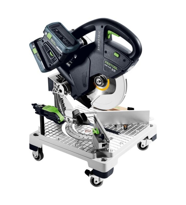 Festool - Scie à onglets sans fil SYMC 70 4,0 EBI-Plus SYMMETRIC