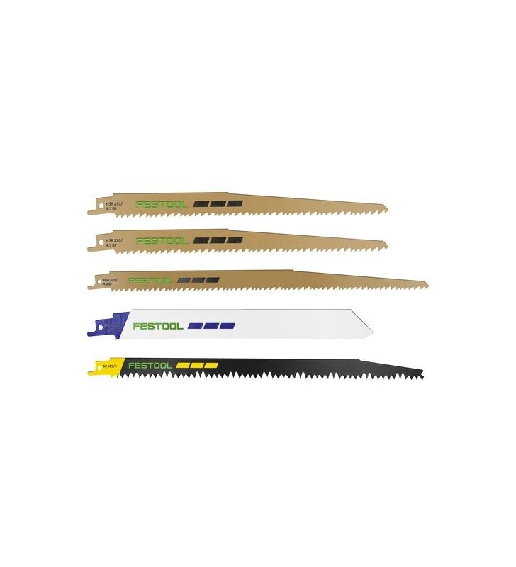 Festool - Jeu de lames de scie sabre RS-Sort/5
