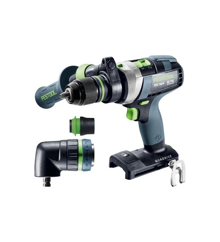 Festool - Perceuse à percussion sans fil TPC 18/4 I-Basic-Set QUADRIVE