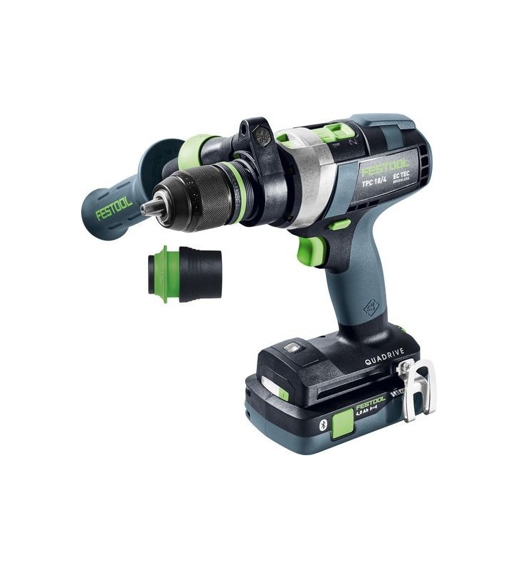 Festool - Perceuse à percussion sans fil TPC 18/4 5,0/4,0 I-Plus QUADRIVE