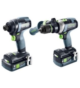 Festool - Kit perceuse-visseuse TID 18 5,0/4,0-Set TPC 18/4